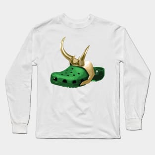 Loki alligator lokigator croc crocgator corcloki Long Sleeve T-Shirt